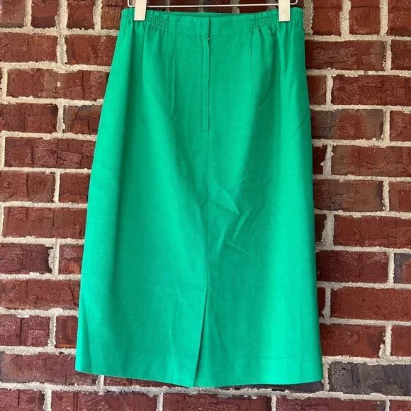 Anne Crimmins Umi Collections Skirt Suit Vintage Multi Color Geometric 4 Spring - Picture 7 of 10